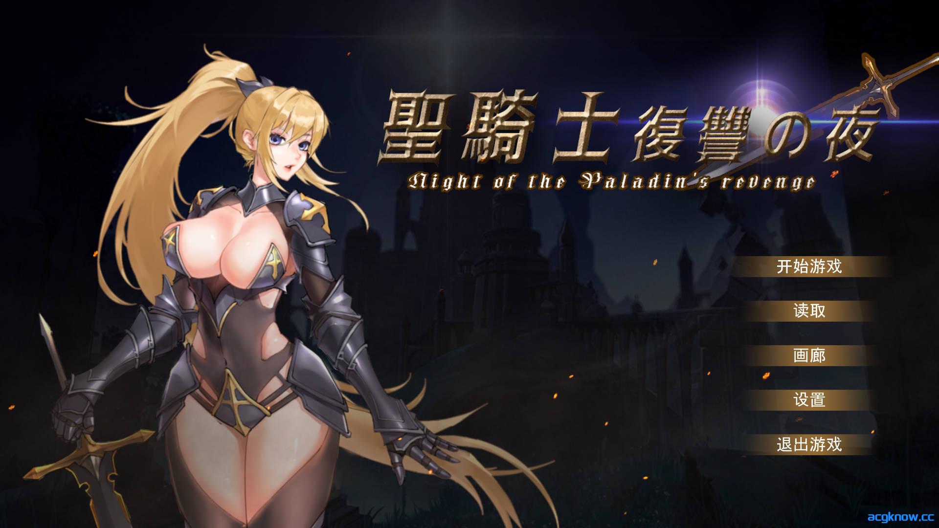 [PC][ACT/官中/动态] 圣骑士复仇之夜 聖騎士復讐の夜 官方中文版 [5.62G]-acgknow