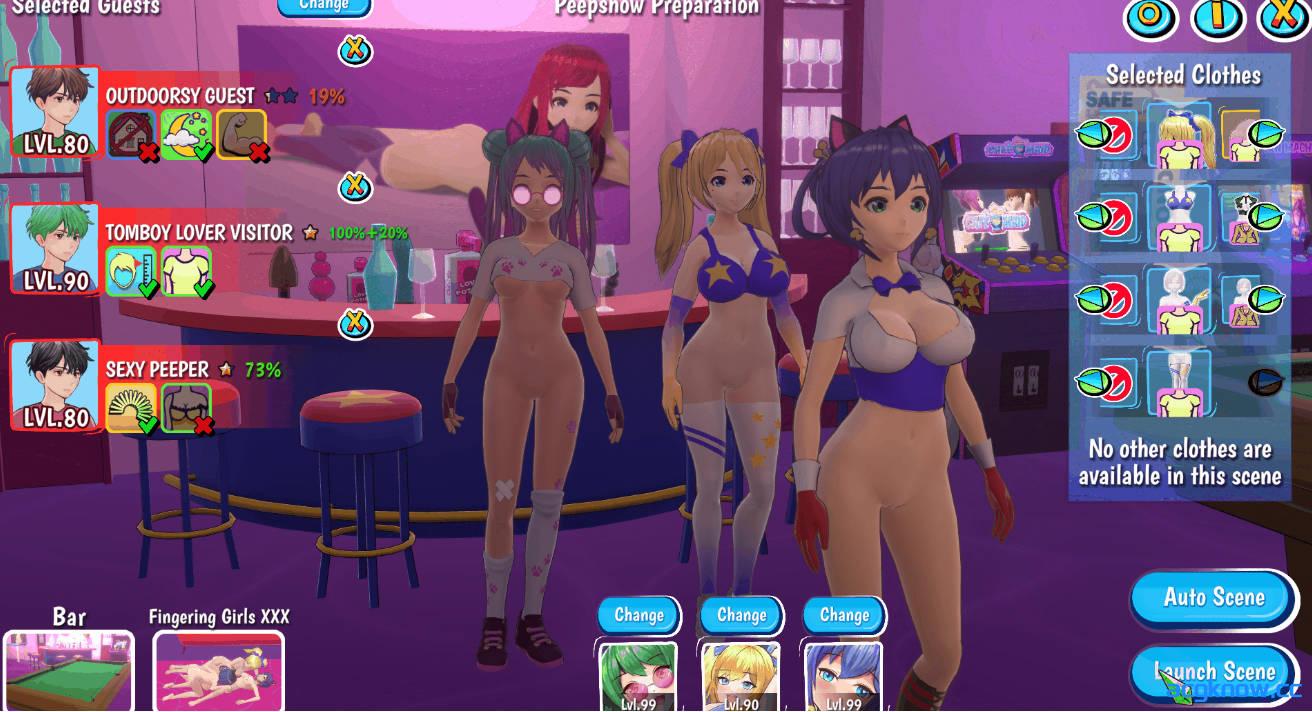 图片[8]-[PC] [SLG/3D/官中] 窥淫别墅 – 后宫经理 Voyeur Villa – Harem Manager 官方中文版 [1.06G]-acgknow