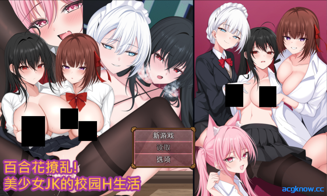 [PC][日系RPG/官中/女同]百合花撩乱!美少女的百合H生活 官方中文版[1.67G]-acgknow