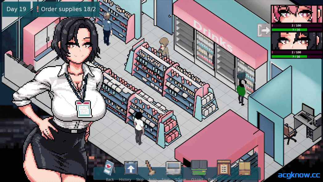 图片[2]-[PC] [互动SLG/官中/动态] 顽皮商店经理 Naughty Store Manager Ver0.97 官方中文步兵版 [260M]-acgknow