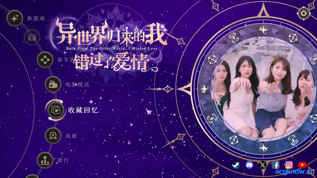 [PC][互动SLG大作/官中/真人]异世界归来的我错过了爱情 Build.18357164 官方中文版[24.3G/全CV]-acgknow