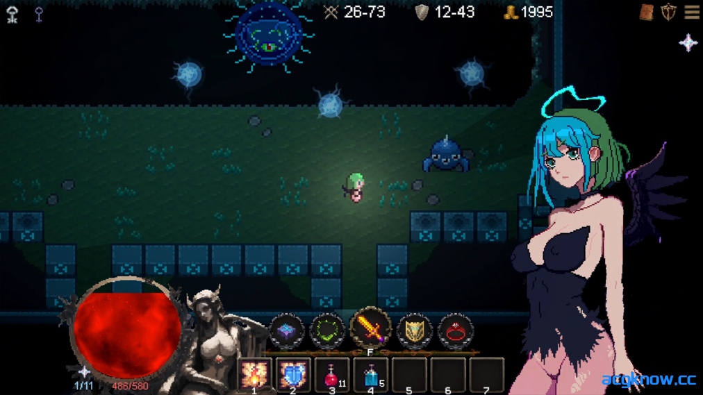 图片[3]-[PC] [像素ACT/官中/全动态] 女神卷轴 – 最后的星光 Revenge Red Eyes 官方中文步兵版 [772M]-acgknow