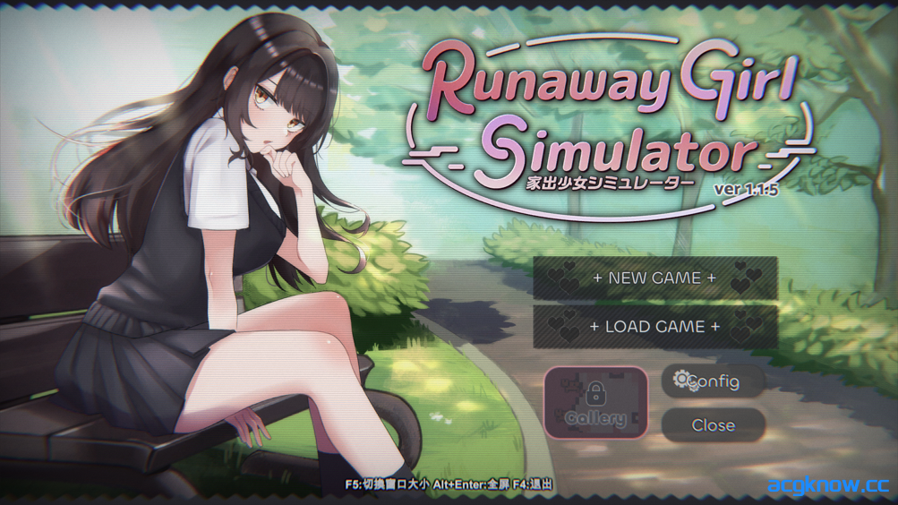 [PC] [SLG/3D/官中/动态]脱逃少女模拟器 Runaway Girl Simulator Ver1.1.5 官方中文版[1.65G]-acgknow
