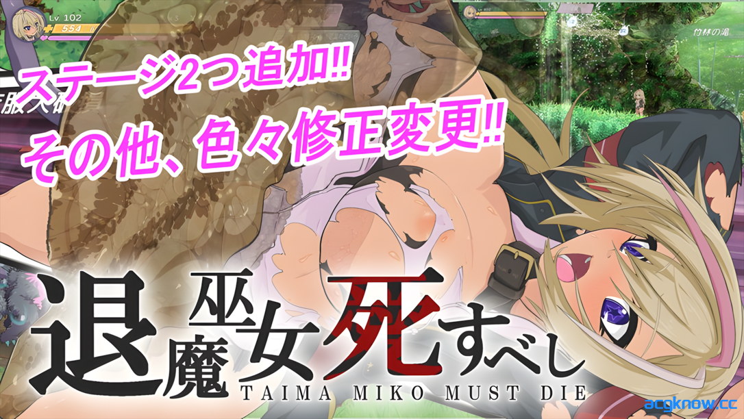 [PC][日系ACT/官中/全动态] 退魔巫女必须死 退魔巫女死すべし Ver0.250502 支援者版[1.29G]-acgknow