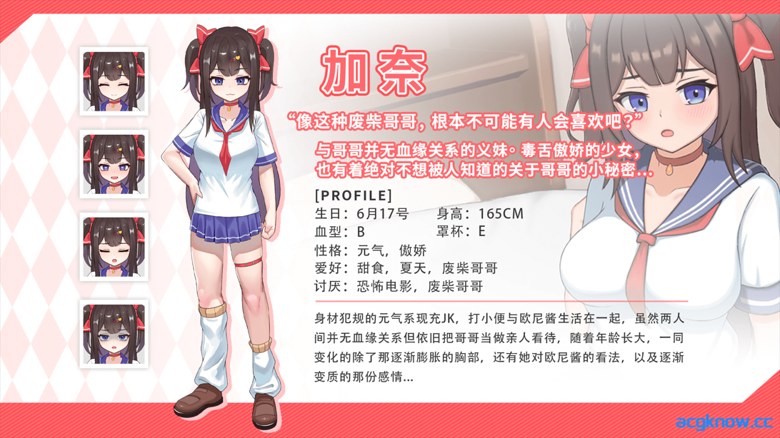 图片[3]-[PC][互动SLG/官中/骨科]与傲娇妹妹的治愈日常 ツンデレ妹と私の癒しの日常 Ver0.1.1 官方中文版[794M]-acgknow