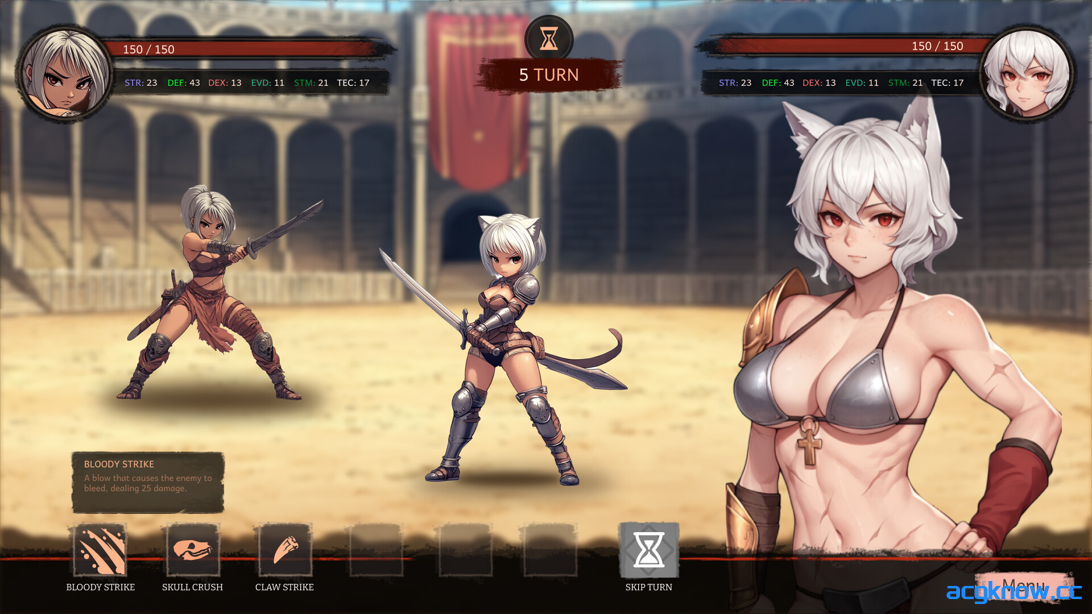 图片[4]-[PC] [互动SLG/官中/动态] 激情角斗场：阿奎隆之恋 Sex Arena Passion of Aquilon 官方中文步兵版 [897M]-acgknow