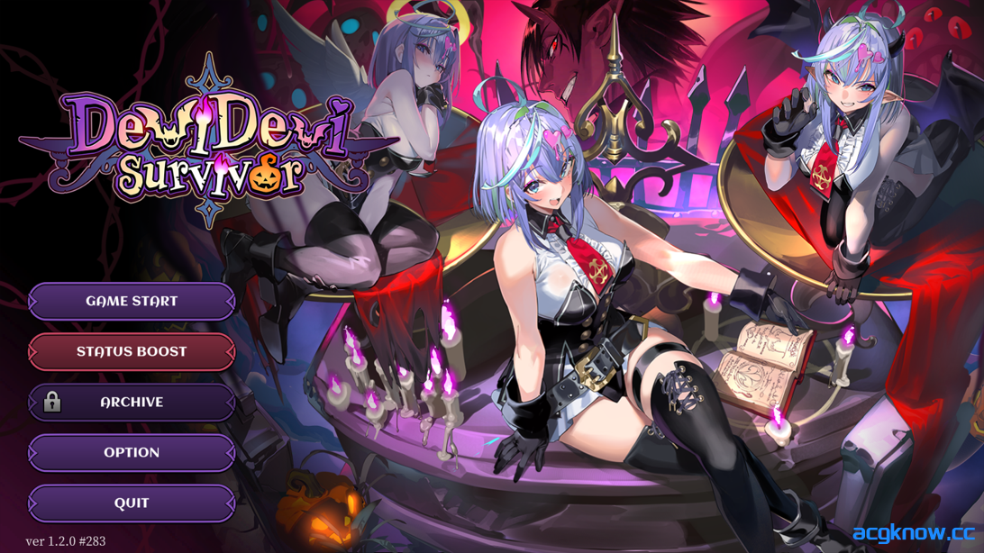 [PC][日系ACT/官中/步兵] 恶魔恶魔幸存者 DeviDevi Survivo Ver1.2.0 官方中文步兵版 [1.58G]-acgknow