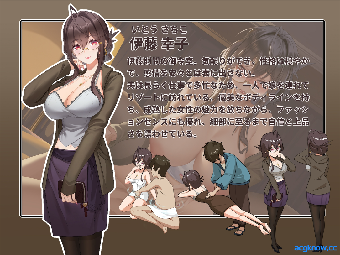 图片[3]-[PC] [互动SLG/官中/NTR] 蘑菇岛打工日记 ～客房的秘密～ 官方中文版 [1.57G]-acgknow
