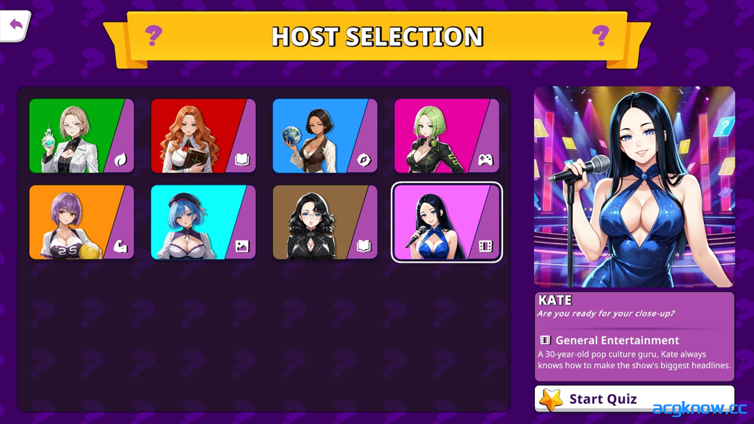图片[3]-[PC] [SLG/官中/动态] 性感问答秀 A Sexy Quiz Show Ver0.8.3 Demo 官方中文版 [470M]-acgknow