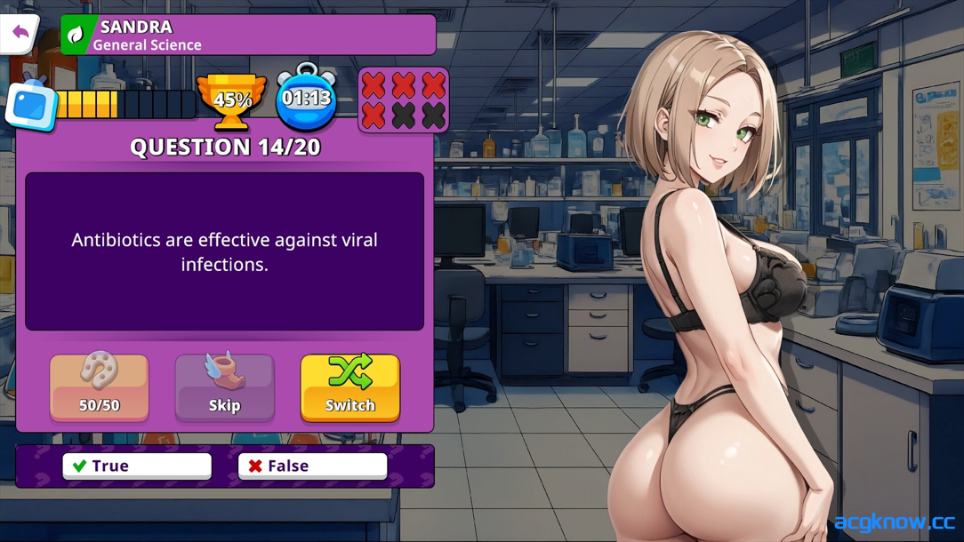 图片[2]-[PC] [SLG/官中/动态] 性感问答秀 A Sexy Quiz Show Ver0.8.3 Demo 官方中文版 [470M]-acgknow