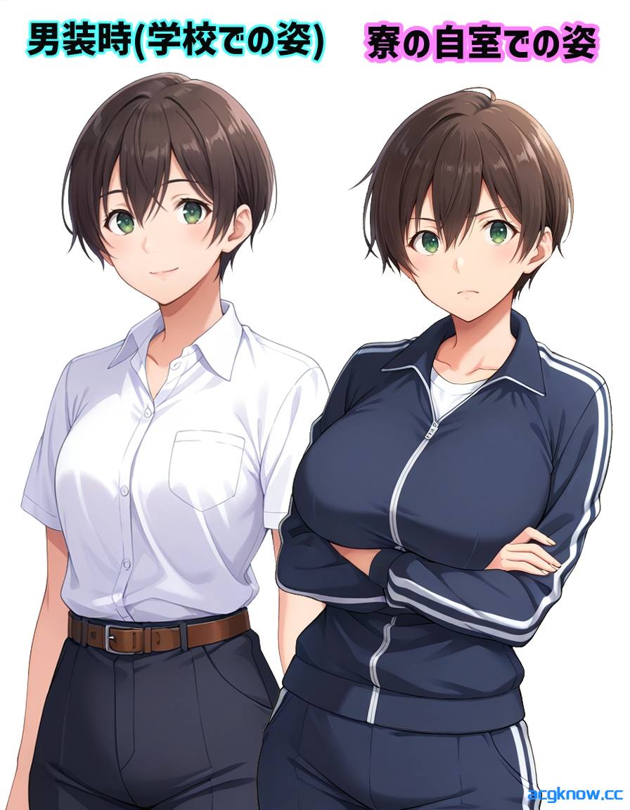 图片[4]-[PC][日系SLG/官中/NTR]女子宿舍NTR男校 ～男校入学的女扮男装女生～  v1.02 官方中文版 [767M]-acgknow