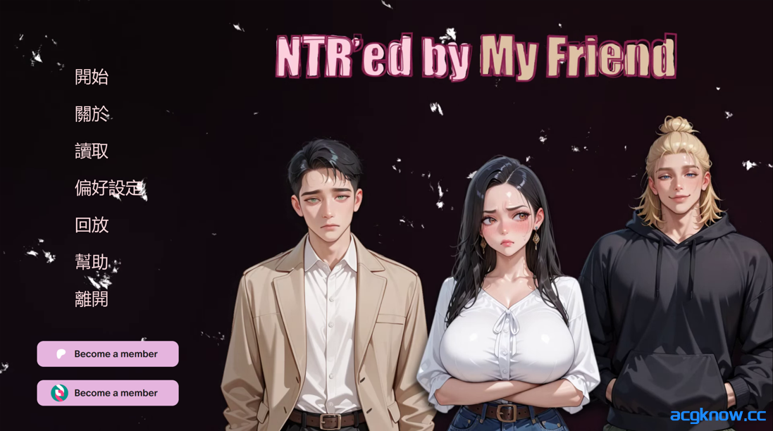 [PC+安卓][互动SLG/官中/NTR]被我的朋友NTR了 NTR'ed by My Friend [v1.0.0] 官方中文版[5.42G]-acgknow
