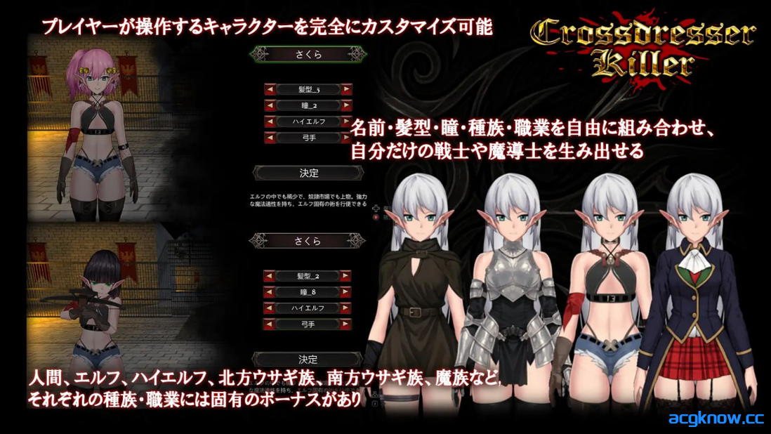 图片[3]-[PC][日系ACT/官中/全动态]异装癖杀手 Crossdresser Killer Ver1.0.0 官方中文版[1.25G]-acgknow