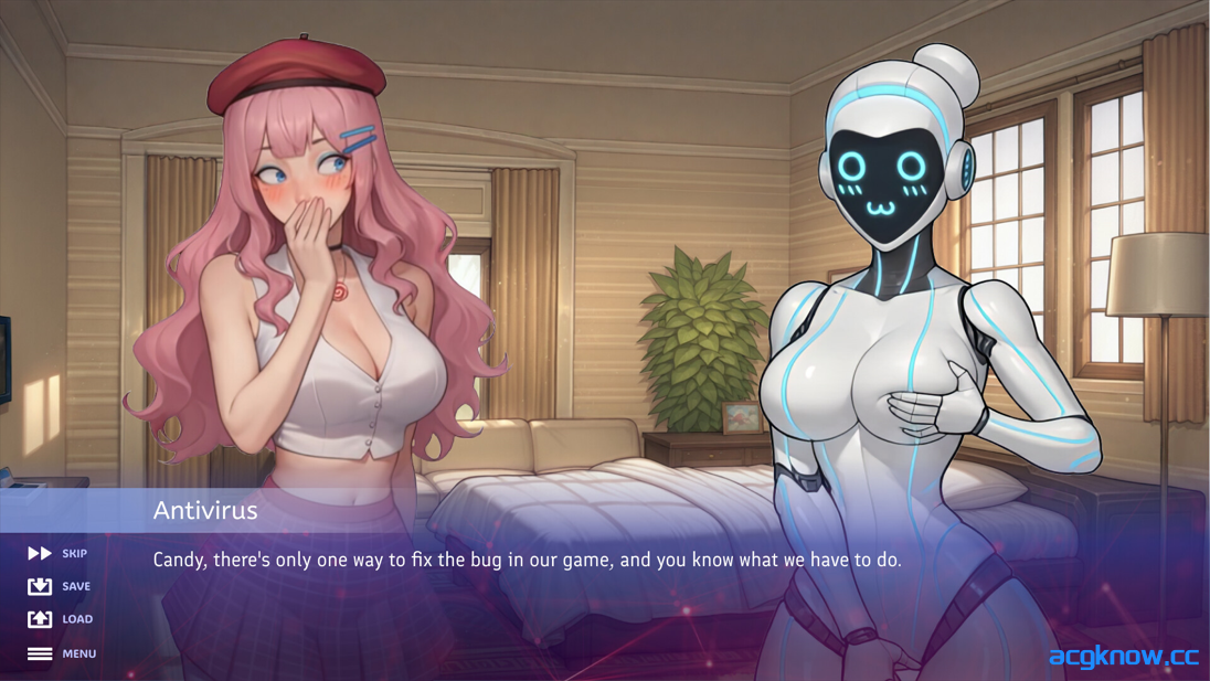 图片[2]-[PC][互动SLG/官中/步兵]我的专属伴侣：请与我连接 Waifu by Myside Patch Me In 官方中文步兵版[698M]-acgknow