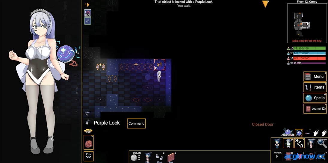 图片[3]-[PC][RPG/官中/拘束]变态地牢-玩偶柜 Kinky Dungeon v5.4.78 官方中文版[634M]-acgknow