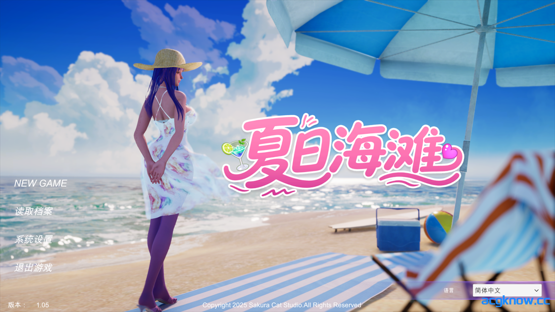 [PC][3D互动/官中/恋爱/全动态] 夏日海滩 Summer Beach v1.05 官方中文版[12.6G]-acgknow