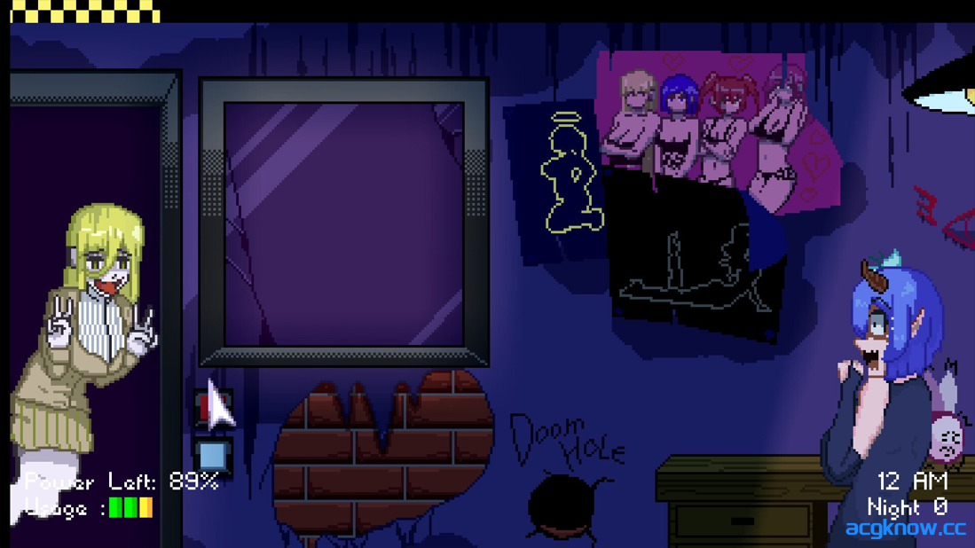 图片[2]-[PC][互动SLG/官中/恐游] 梦境五夜 Five Nights at Dream’s​ v1.2.1 官方中文步兵版[175M]-acgknow