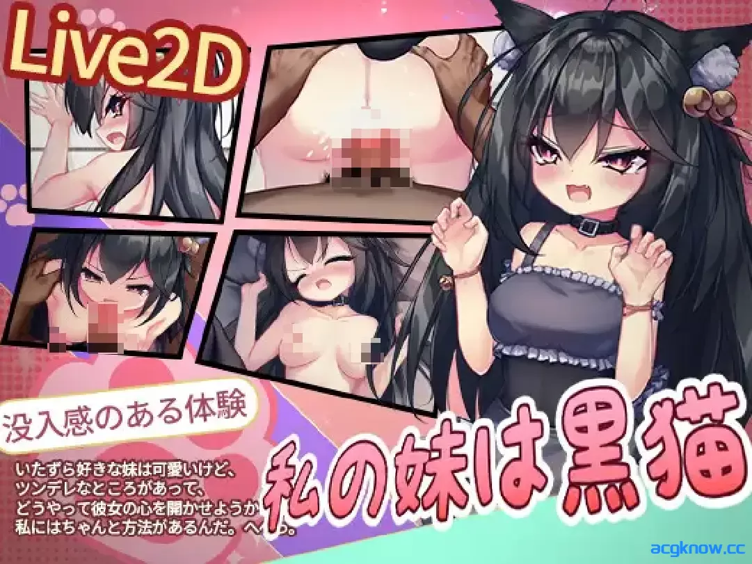 [PC][互动SLG/官中/猫耳] 我的妹妹是只黑猫 私の妹は黒猫 官方中文版 [150M]-acgknow