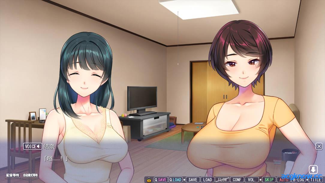 图片[3]-[PC][拔作ADV/官中/NTR] 一墙之隔的淫声浪语 ～某一天，隔壁人妻的叫床声变成妻子的声音～官中版 [3.31G/CV]-acgknow