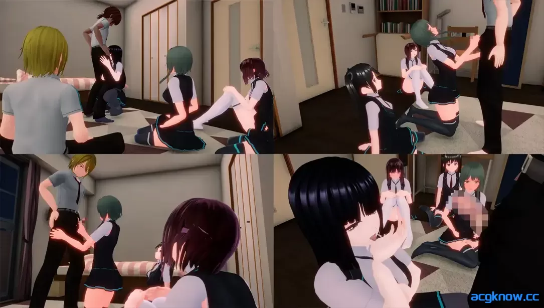 图片[2]-[PC][3D互动/官中/NTR]手机另一端的女友～最近对话中她的样子有点奇怪…～ v1.1.0 官方中文版[3.78G/CV]-acgknow