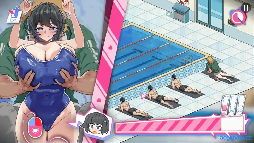 图片[2]-[PC][互动SLG/官中/NTR/露出]救生员狂热 Lifeguard Holic v0.9.1a 官方中文版[2.08G/CV]-acgknow