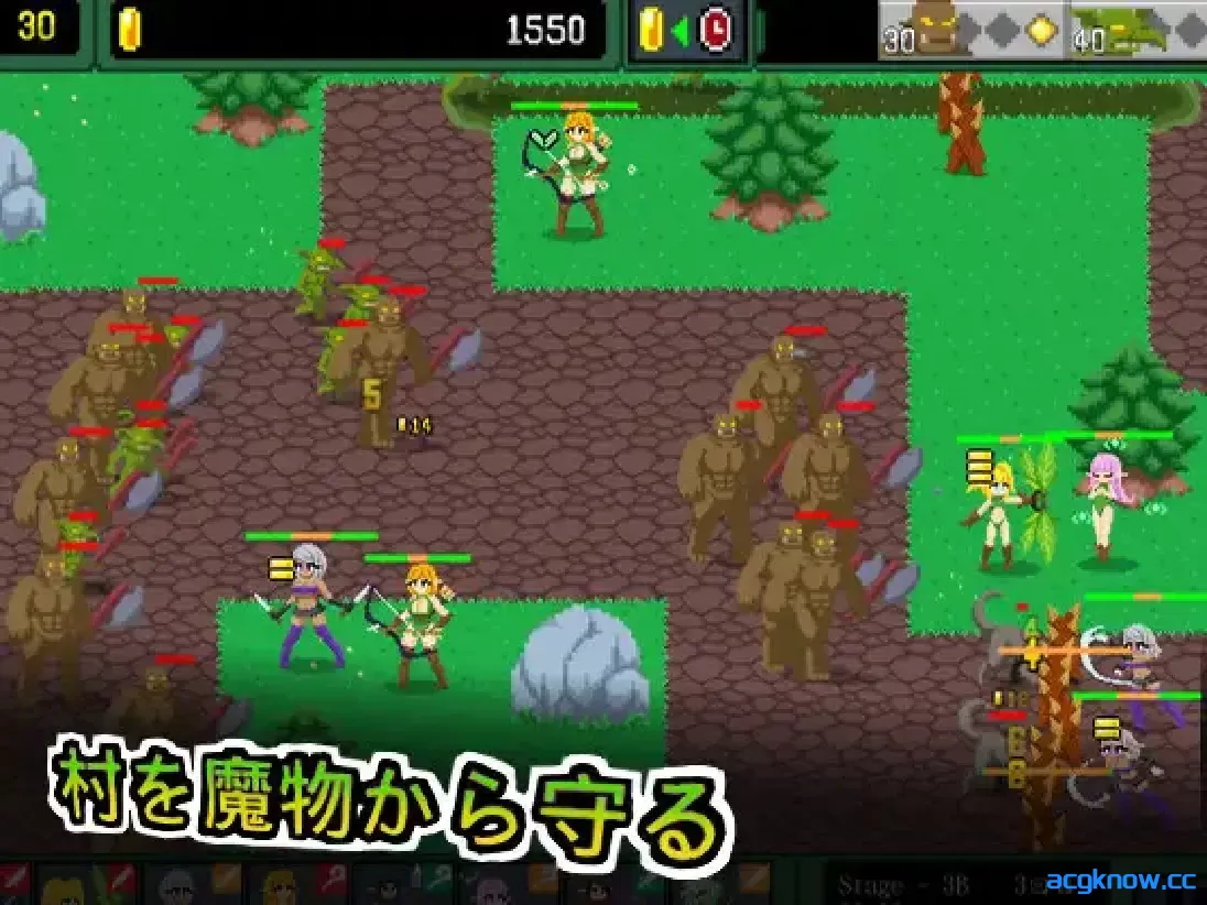 图片[3]-[PC][塔防SLG/官中/异种奸]精灵塔防 – 淫欲的魔物袭来！森林村庄的大危机！   官方中文版[74.8M]-acgknow