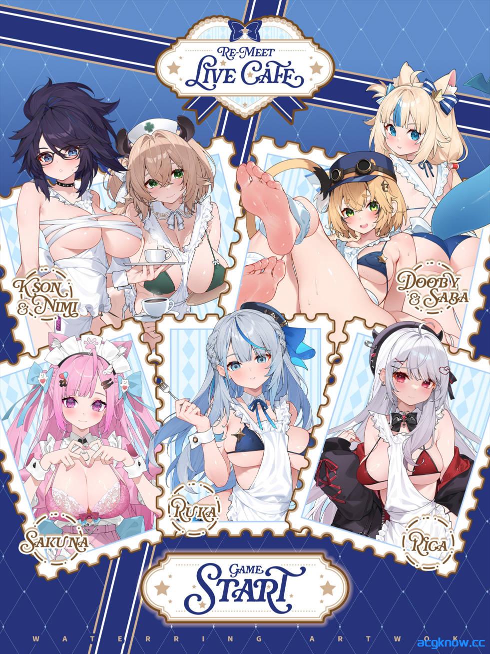 [PC][互动SLG/官中/无码]再相见现场咖啡馆 ReMeet Live Cafe 官方中文步兵版[3G]-acgknow