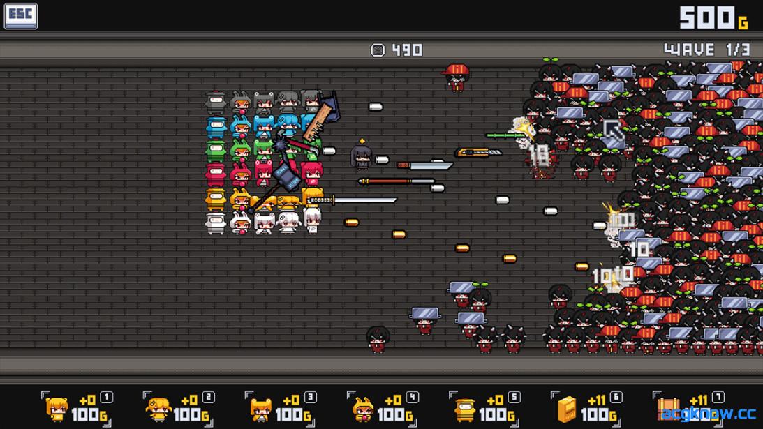 图片[3]-[PC][日系像素SLG/官中/塔防]玲子与地狱之门 Hellgate Reiko レイコと地獄の扉 v0.6.8 官方中文版[656M]-acgknow