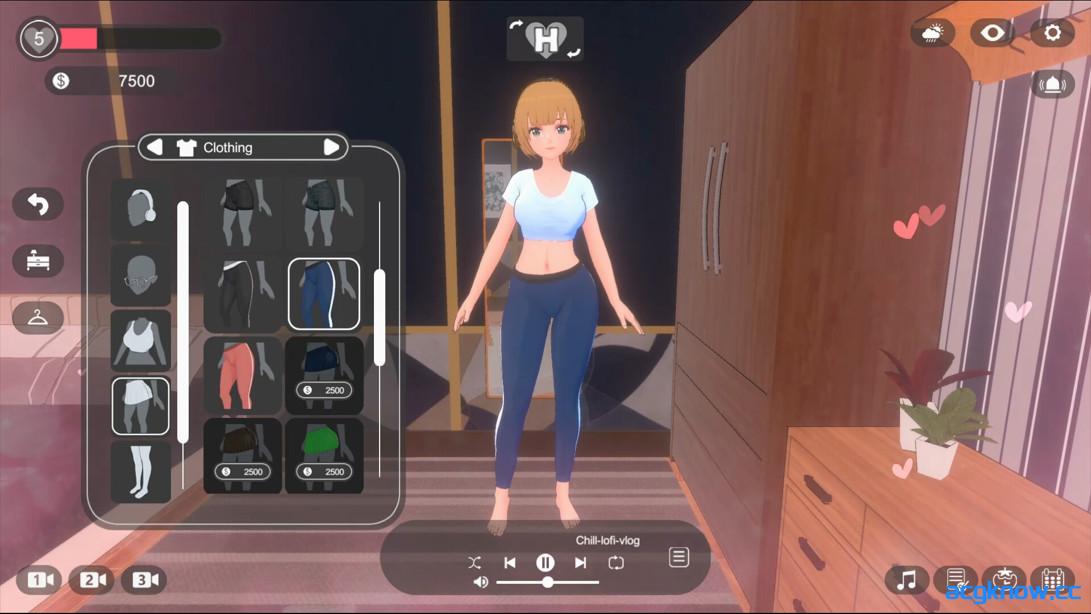 图片[3]-[PC][3D互动/官中/全动态]我与她的放置日记─ 从纯爱到NTR 官方中文版[2.40G]-acgknow