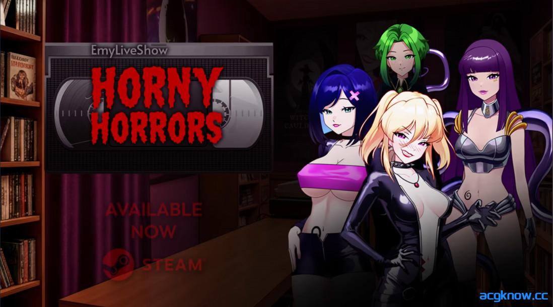 [PC][日系SLG/官中/步兵]艾米直播秀：饥渴恐惧 EmyLiveShow: Horny Horrors 官方中文步兵版+全CG存档[2.36G]-acgknow
