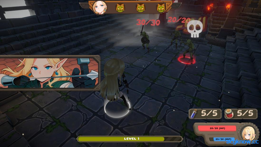 图片[2]-[PC][日系ACT/官中/步兵]精灵冒险：迷失的城堡 Elf Adventure: The Lost Castle 官方中文步兵版[5.88G]-acgknow