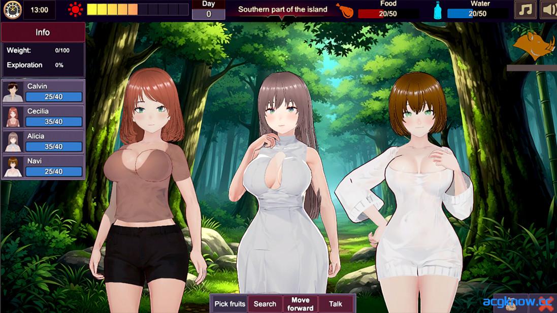 图片[2]-[PC][日系SLG/官中/步兵]欲望绽放的荒岛 v1.00 官方中文步兵版[1.11G]-acgknow