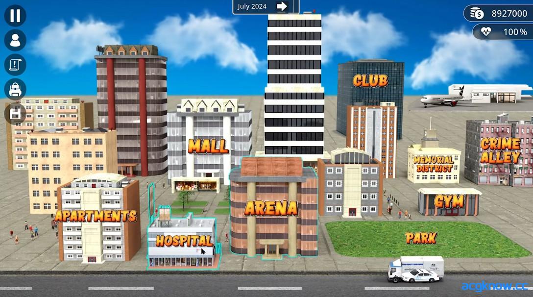 图片[3]-[PC+安卓][欧美SLG/官中/沙盒]综合格斗生活模拟器 MMA Life Simulator v1.5.0 官方中文版[8.89G]-acgknow