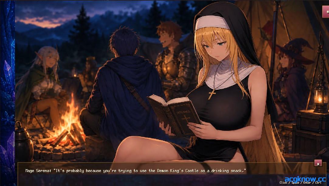 图片[3]-[PC][日系HTML/官中/巨乳]高洁圣女莉泽特，败北 ～献出身体的Roguelike RPG～ v1.01 官方中文版[412M]-acgknow