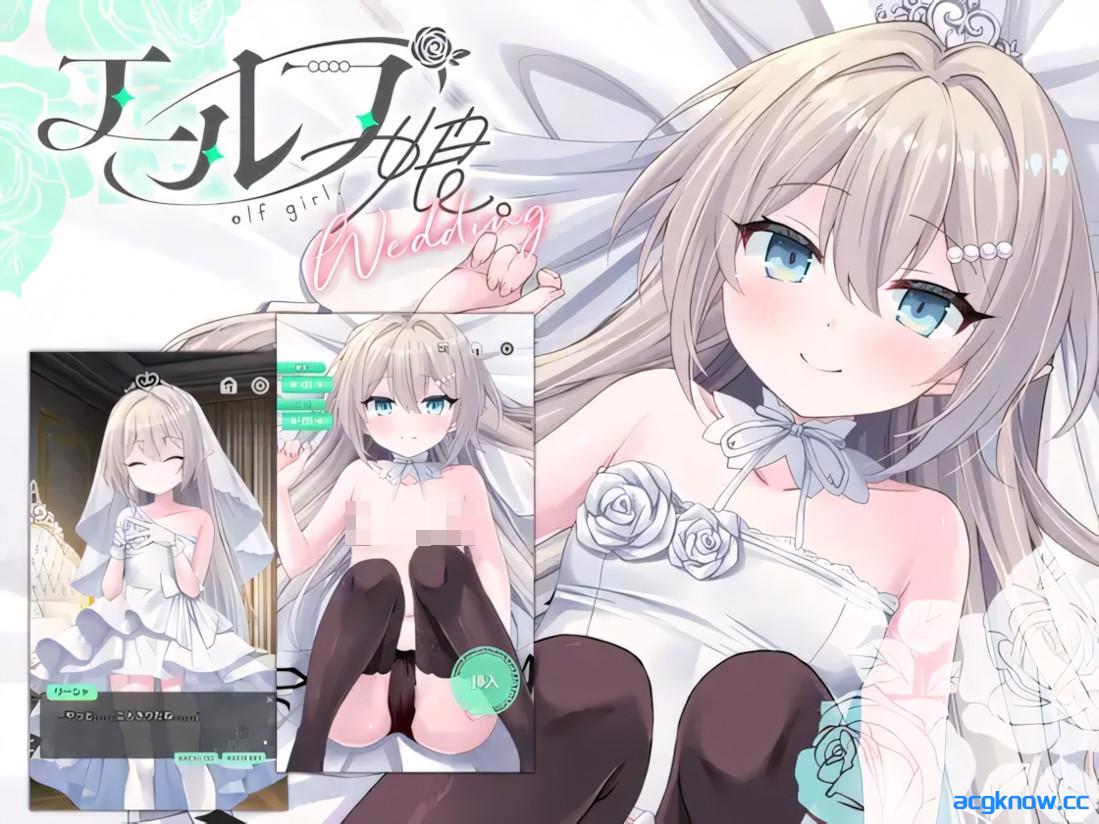 [PC+安卓][日系SLG/官中/动态]精灵少女。婚礼 エルフ娘。ウェディング 官方中文版+特典[595M]-acgknow