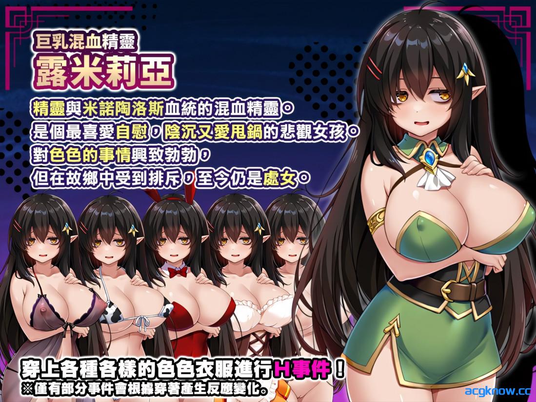 图片[2]-[PC+安卓joi][日系RPG/官中/步兵]悲观巨乳混血精灵想要受尽吹捧 官方中文步兵版[885M]-acgknow