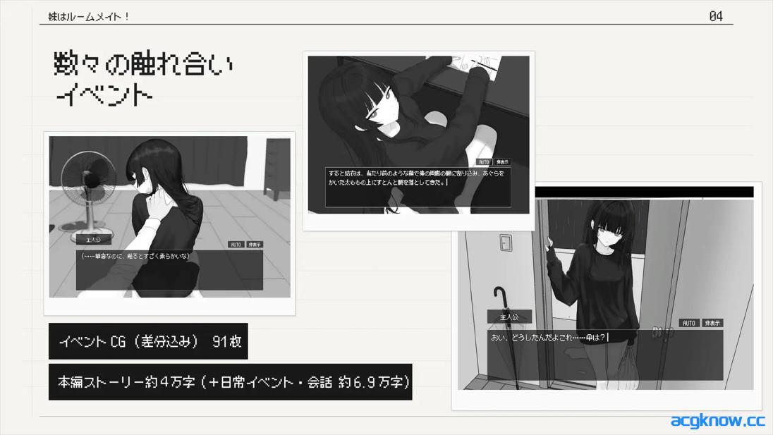 图片[3]-[PC][日系像素SLG/官中/睡奸]妹妹是室友！ 妹はルームメイト！ 官方中文版[1.04G]-acgknow