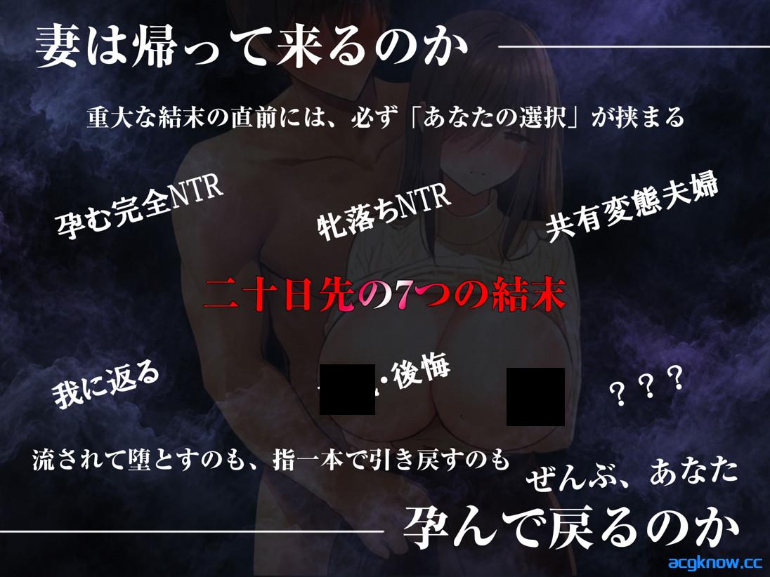 图片[3]-[PC][日系SLG/官中/NTR]让妻子被他人染指的调教 〜让她被其他男人拥抱 v1.20 官方中文版[4.72G/CV]-acgknow