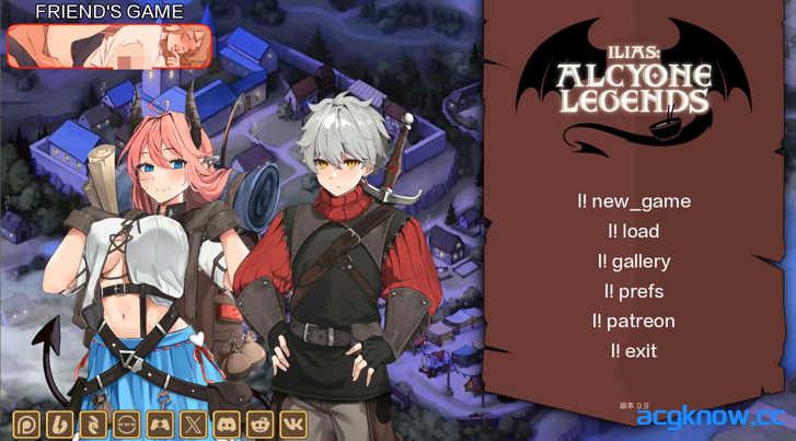 图片[1]-[PC+安卓][欧美SLG/汉化] 伊利亚斯:阿尔西奥妮传说 [v0.9] Ilias [2.92G]-acgknow