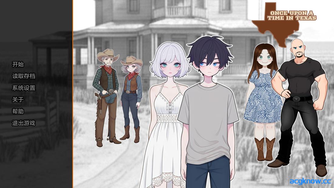[PC+安卓][日系SLG/汉化] 德州往事 [v2.0] Once Upon a Time in Texas [898M]-acgknow