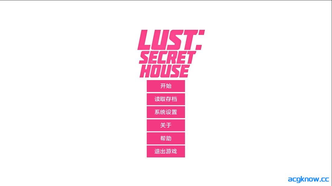 [PC+安卓][欧美SLG/汉化] 欲望:秘密小屋 [v0.1 Mini Demo] Lust:Secret House [1.44G]-acgknow