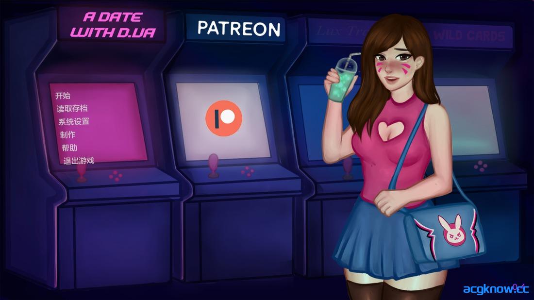 [PC+安卓] [欧美SLG/汉化/动态] 与D.Va的约会 [v0.4] A Date with D.Va [2.73G]-acgknow