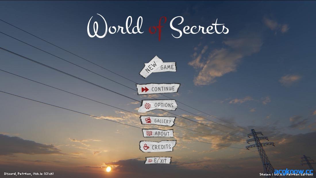 [PC+安卓][欧美SLG/动态/官中]秘密世界 [v0.6.7] World of Secrets [6.59G]-acgknow