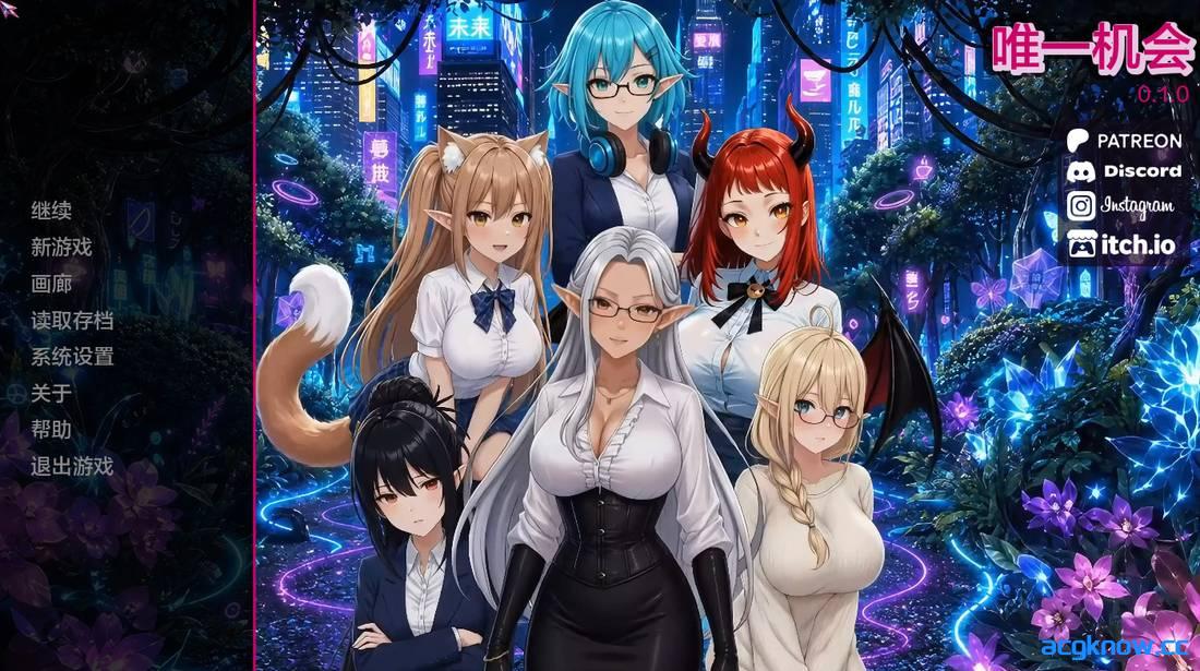[PC+安卓][日系SLG/汉化/动态] 唯一机会: 变态RPG [v0.1.0] OnlyChance: Hentai RPG [1.29G]-acgknow