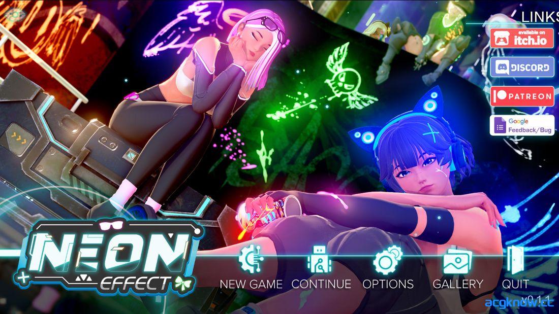 [PC+安卓][亚洲SLG/汉化/动态] 霓虹闪烁! [v0.1.1] Neon Effect! [987M]-acgknow