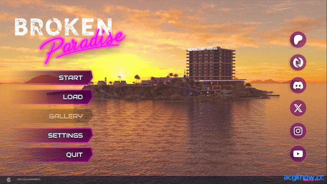 [PC+安卓][欧美SLG/汉化/动态] 破碎天堂 [v0.1] Broken Paradise [3.62G]-acgknow