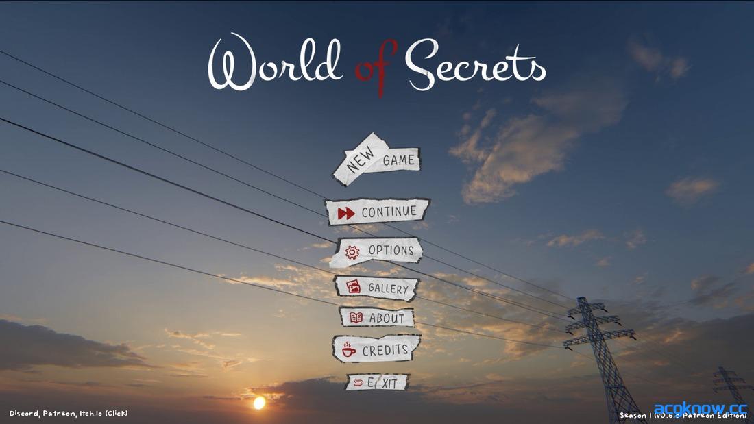 [PC+安卓][欧美SLG/动态/官中]秘密世界 [v0.6.8] World of Secrets [6.59G]-acgknow
