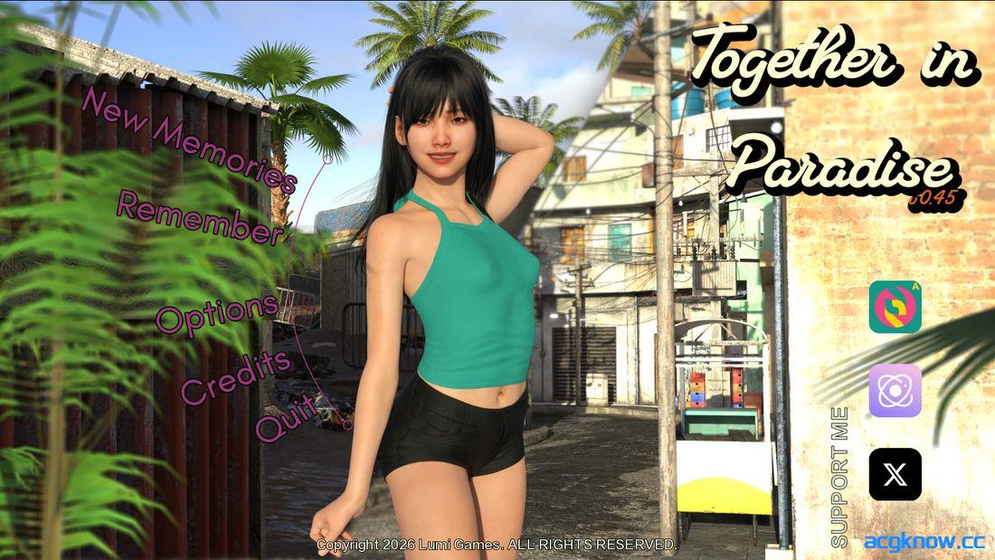 [PC+安卓][欧美SLG/汉化/动态] 同在天堂 [v0.45f] Together in Paradise [3.87G]-acgknow