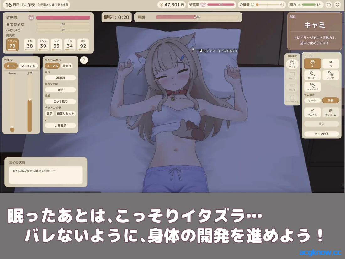 图片[5]-[PC+安卓][互动SLG/动态/官中] 接触米伊酱 [v1.0.5] ふれあいミイちゃん [619M]-acgknow